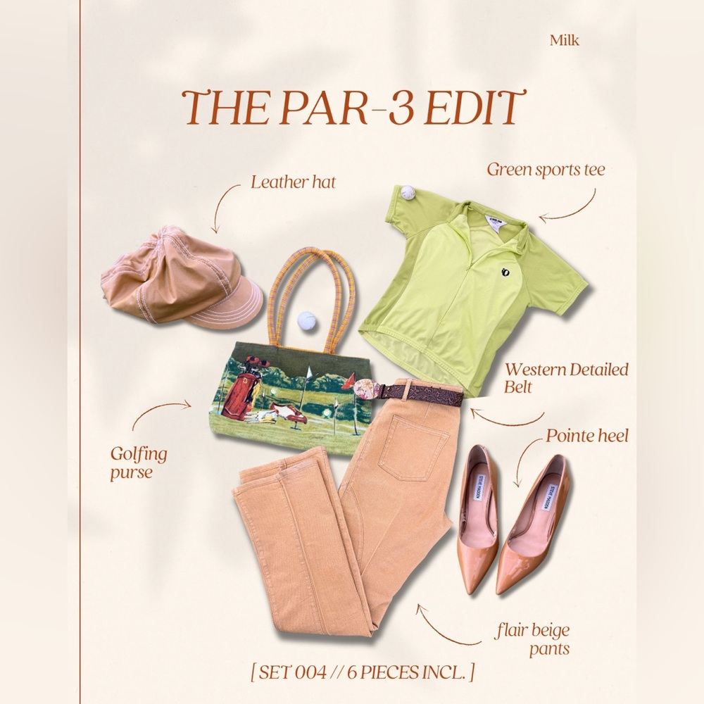 [FULL SET] The Par-3 Edit // Milk n Metal Country Club Luxe